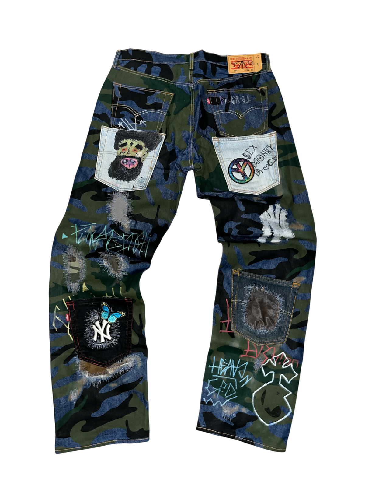 TG Graffiti Street Art Denim